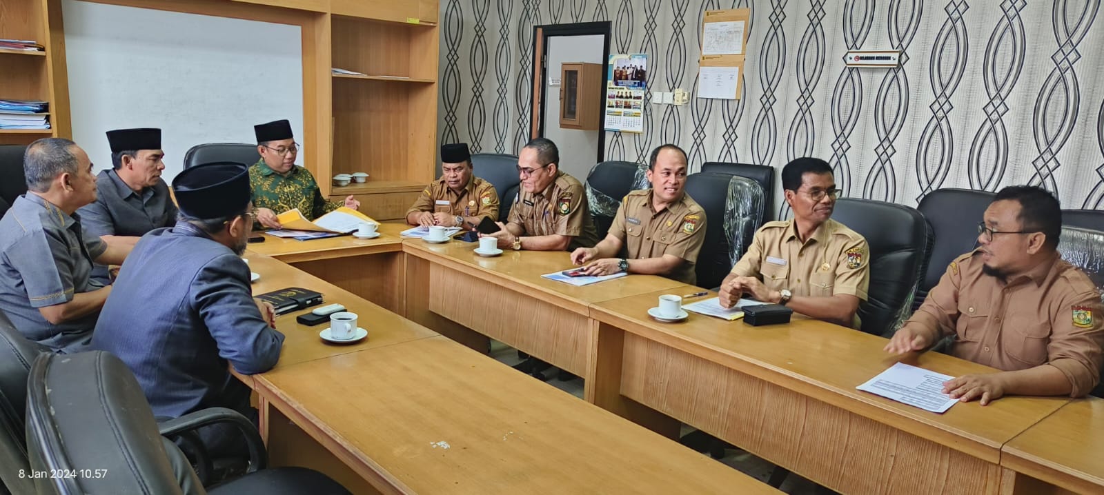 Komisi II DPRD Kampar Gelar RDP Bersama Disdikpora dan BKPSDM, Ini yang Dibahas