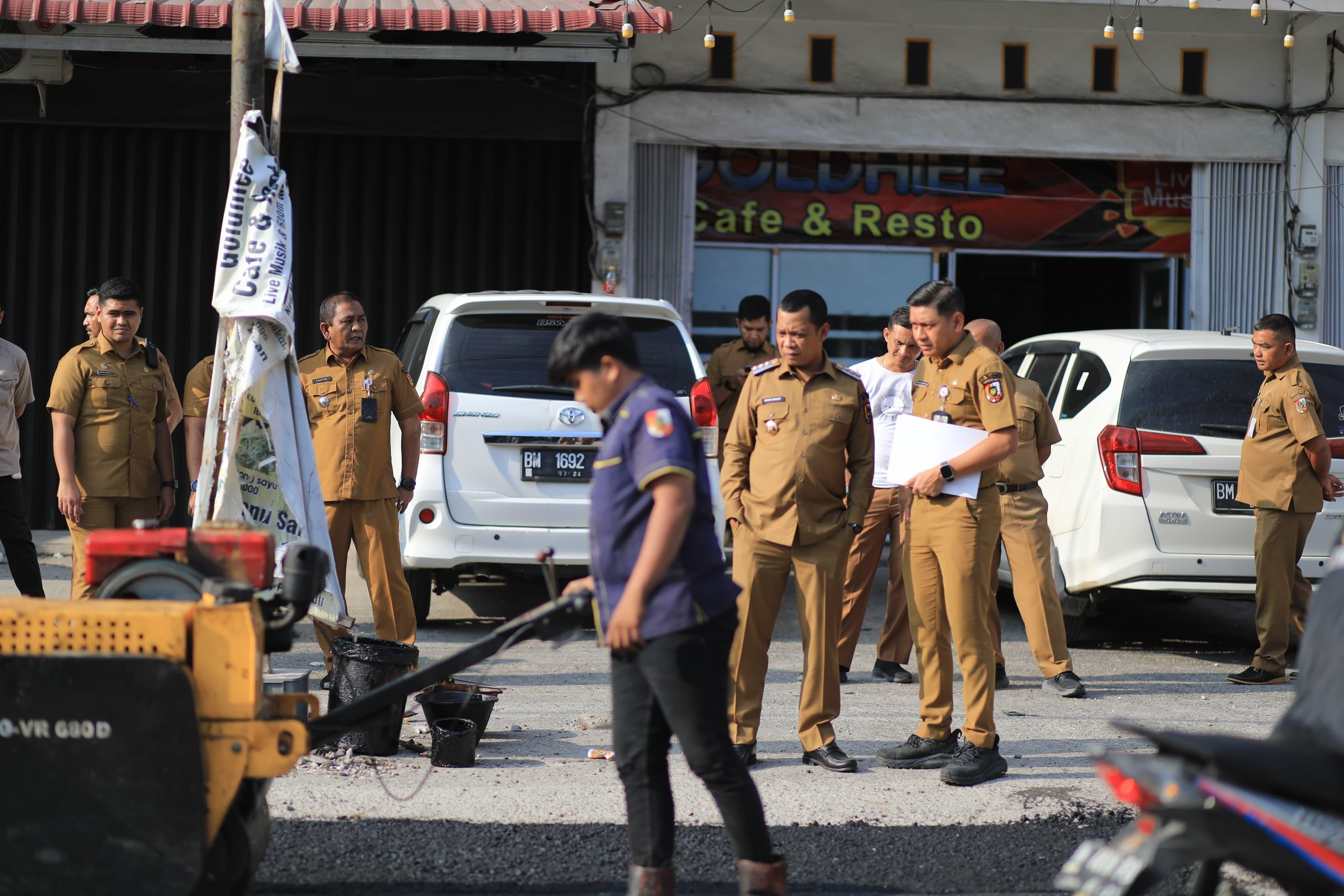 Pemko Pekanbaru Gesa Perbaikan Infrastruktur untuk Masyarakat