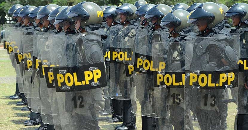 30 Personel Satpol PP di Terjunkan Untuk Pengamanan Natal dan Tahun Baru